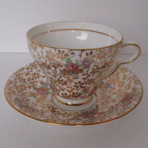 vintage tea cup & saucer set